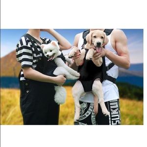 Out Front Dog Carrier, Hands-Free Adjustable Pet Backpack Carrier — MEDIUM